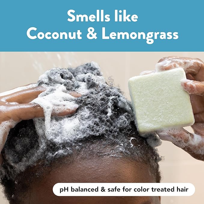 Ethique Curl Defining Solid Sulfate Free Shampoo Bar for Curly Hair - Professor Curl - Vegan, Eco-Friendly, Plastic-Free, Cruelty-Free, 3.88 oz (Pack of 1)-Velvo Beauty