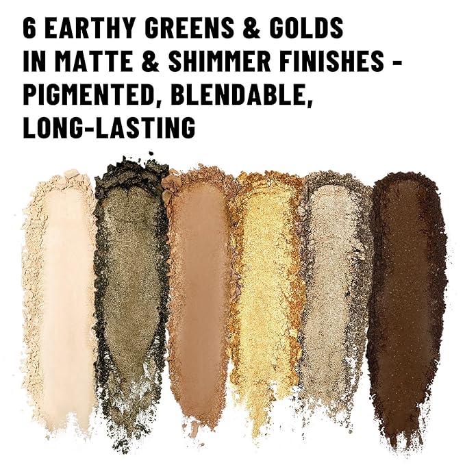 6 Colors Mini Naked Eyeshadow Makeup Palette Olive-colored Neutral Tone Eye Shadow Matte & Shimmer Nude Make Up Pallet with Mirror Blendable Highly Pigmented Travel Size Gift Kit 04-Velvo Beauty