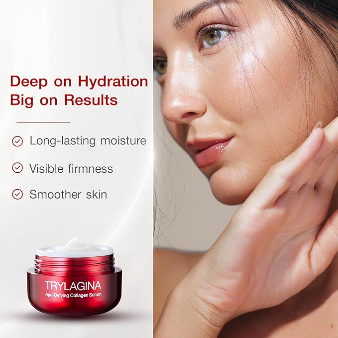 12X Age-Defying Collagen Serum, Anti Aging Face Cream, Anti Wrinkle Cream for Women, Face cream for Women, Anti Aging Skin Care, Brightening Serum, Hydration - 1.05oz-Velvo Beauty