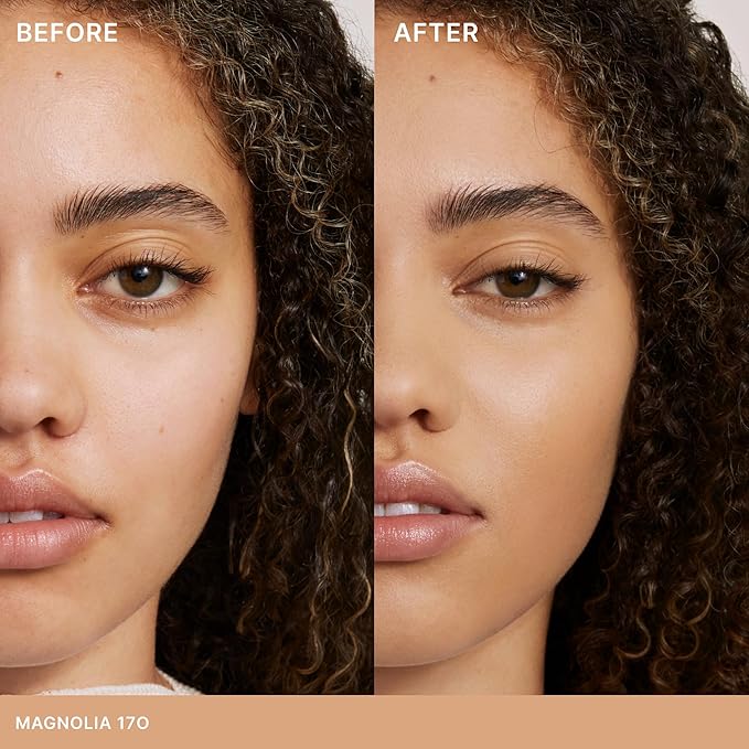 ILIA - Skin Rewind Complexion Stick - Foundation + Concealer + Skincare | Non-Toxic, Vegan, Cruelty-Free, Clean Makeup (17O - Magnolia, 0.35 oz | 10 g)-Velvo Beauty