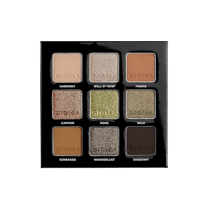 Sigma Beauty Earthy Eyeshadow Palette-Velvo Beauty