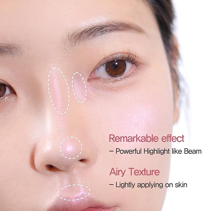 Espoir Tone Pairing Highlighter #Seashell │0.33 oz. (9.6 g)│Subtle Glitters for Daily make up │ 3 color Shades Going Well with Various Skin Tones │Sheering Makeup │ Korean Beauty Costmetics-Velvo Beauty