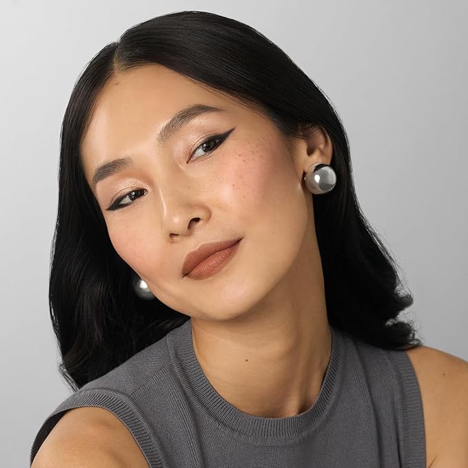 Julep Eyeshadow 101 Crème-to-Powder Waterproof Eyeshadow Stick Duo – Long-Lasting, Crease-Proof, Easy Apply with Built-in Smudger - Pearl Shimmer + Onyx Matte-Velvo Beauty