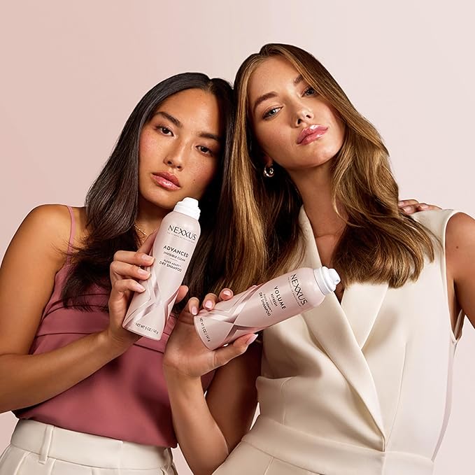 Nexxus Volume Refresh Dry Shampoo For Oil Control + Root-Lifting 72 Hour Freshness with FLEXX-ADAPT Technology 5 oz-Velvo Beauty