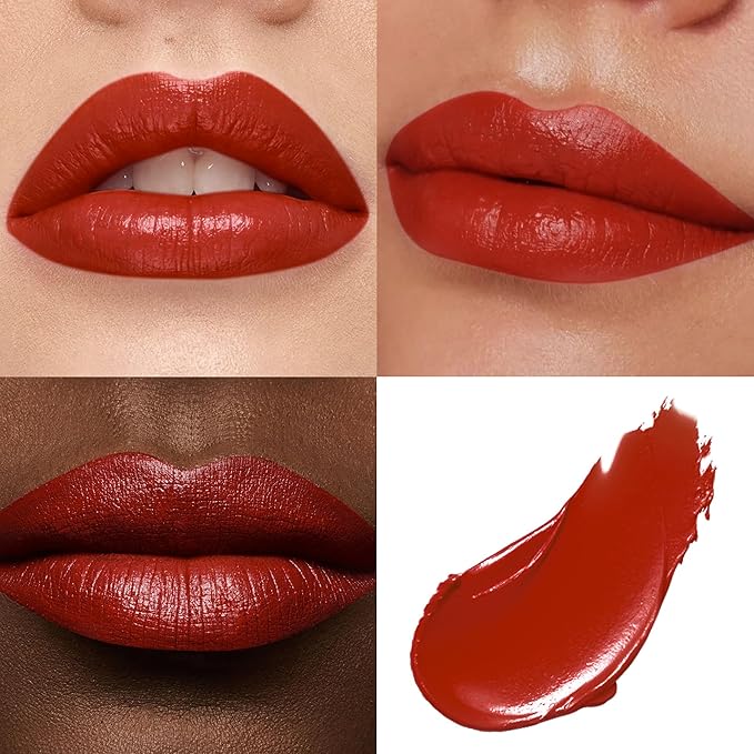 MAKI YIKA Red Lipstick for Women Moisture Hydrate Lipsticks Glossy Coral Lipsticks Sheer Finish Lightweight Tinted Lip Balm(Z05 Coral Moon)-Velvo Beauty