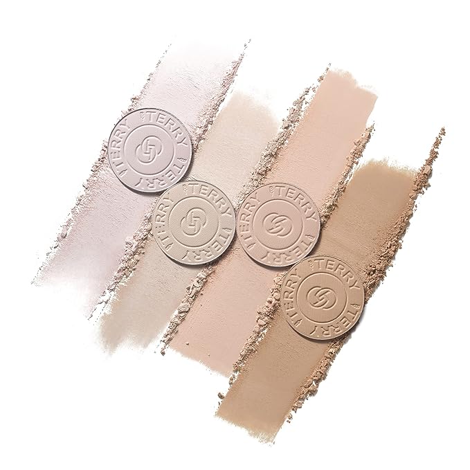 By Terry Hyaluronic Hydra-Powder Palette, 4-Shade, Vegan Contour Palette For Flawless & Matte Complexion, Fair to Medium-Velvo Beauty