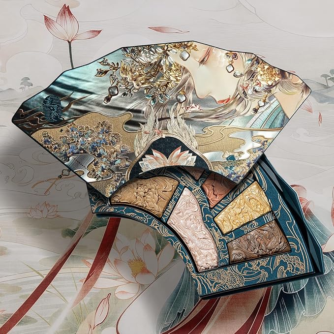FLORASIS Floral Engraving Odey Makeup Palette (The First Sight+M2525)-Velvo Beauty