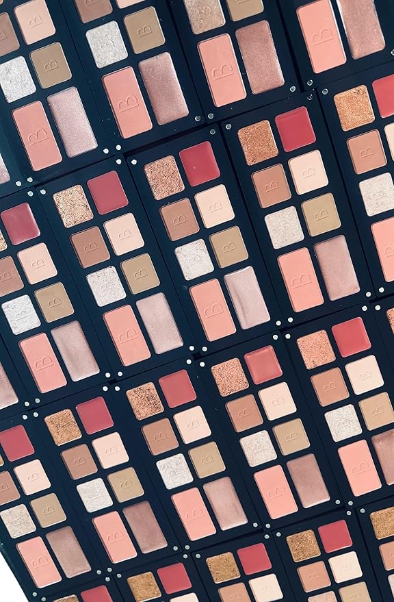 Multi-Effect Palette | All In One Palette | Bianca Makeup | Reusable Magnetic Palette | With Eyeshadows, Lipstick, and Blush | Find the effect you desire | Makeup Palette (Every Day)-Velvo Beauty