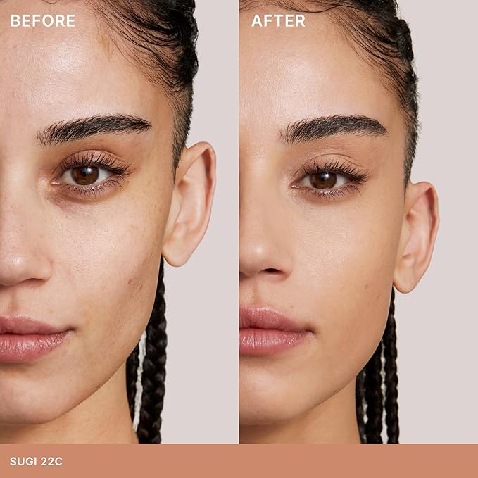 ILIA - Skin Rewind Complexion Stick - Foundation + Concealer + Skincare | Non-Toxic, Vegan, Cruelty-Free, Clean Makeup (22C - Sugi, 0.35 oz | 10 g)-Velvo Beauty