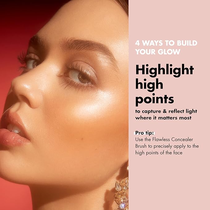 e.l.f. Halo Glow Liquid Filter, Complexion Booster For A Glowing, Soft-Focus Look, Infused With Hyaluronic Acid, Vegan & Cruelty-Free, 8 Rich-Velvo Beauty