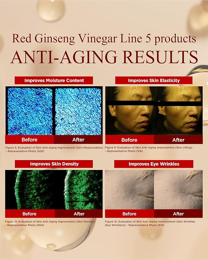 Bonyongo Red Ginseng Vinegar Essence– Revitalizing & Intensive Nourishing for All Skin Types - Hydrated and Glowing Skin with Fermented Red Ginseng - Korean Skincare, 1.5 fl.oz.-Velvo Beauty