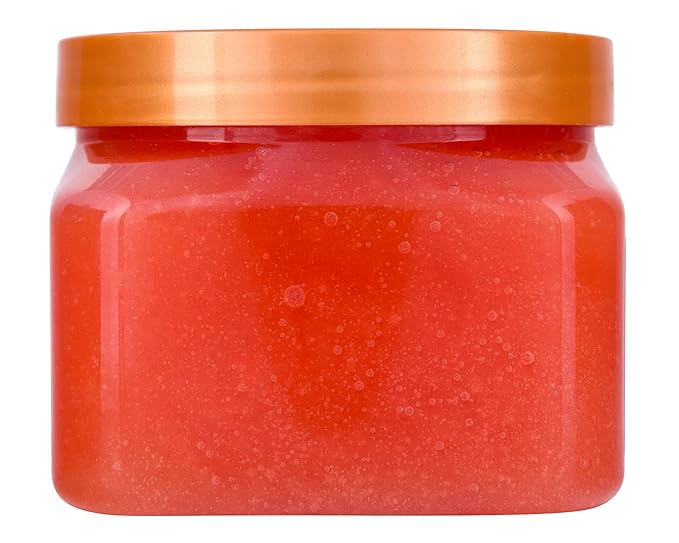 Tree Hut Peach Sorbet Shea Sugar Scrub | Exfoliating Body Scrub Removes Dead, Dry Skin for a Soft & Hydrated Feel | Nourishing Essential Body Care | 18 fl oz.-Velvo Beauty