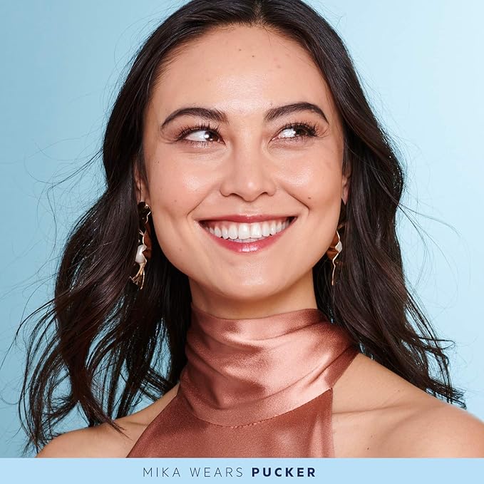 FLOWER BEAUTY By Drew Barrymore Petal Pout Lip Mask - Hydrating + Moisturizes Lips - Mango + Cocoa Butter - Lip Tint - Natural Color + Semi-Glossy Finish (Sangria)-Velvo Beauty