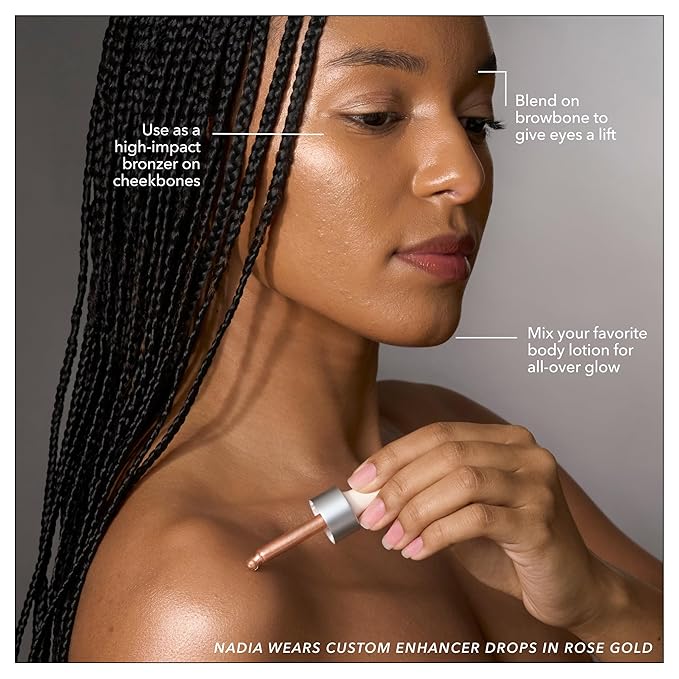 COVER FX Custom Enhancer Drops - Sunlight: Classic Gold Finish - 15mL - Radiant Glow - Liquid Highlighter-Velvo Beauty