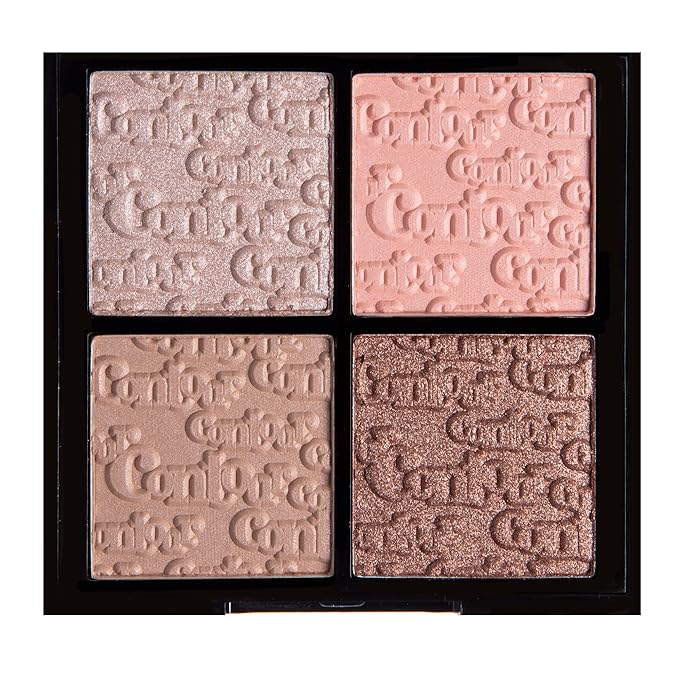 ELLEN TRACY Great Sculpt Face Contouring Kit: Highlight, Blush, Sculpt, and Contour for Effortless Beauty Enhancement-Velvo Beauty