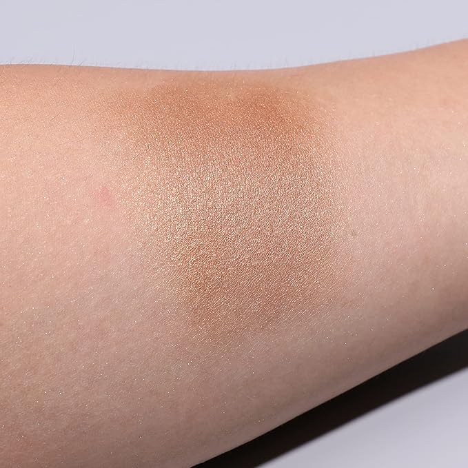 ISMINE Single Light Brown Eyeshadow, Shimmer Bronze, High Pigment, Longwear Single Matte Eyeshadow Eye Makeup for Day & Night (#15)-Velvo Beauty