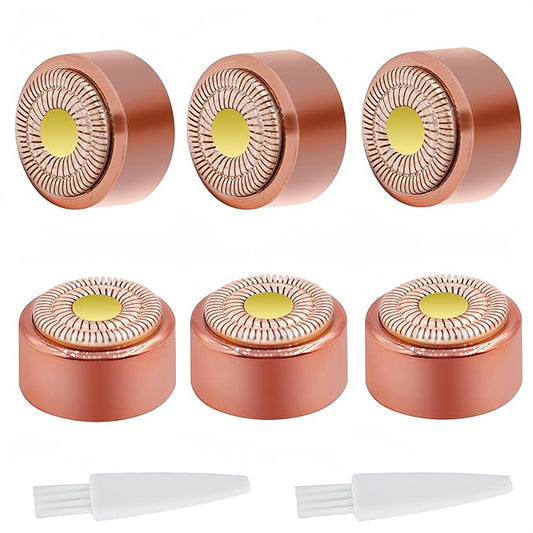 for Flawless Replacement Heads Gen 3 - Finishing Touch Flawless Facial Hair Remover Replacement Blades for Women, Shaver & Razor (6 pack Generation 3)-Velvo Beauty