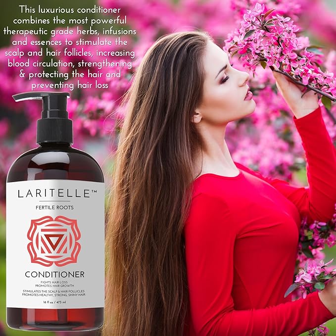 Organic Anti-Thinning Conditioner | Fortifying, Strengthening & Rejuvenating | Prevents Hair Loss and Shedding, Promotes New Hair Growth | Ayurvedic Herbs, Lavender, Ginger, Rosemary-Velvo Beauty
