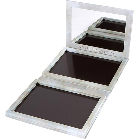 Marble Extra Large Empty Magnetic Makeup Palette Holds 70 Standard Magnetic Eyeshadows. Depot your Highlighters, Blushes, Powders and more-Velvo Beauty