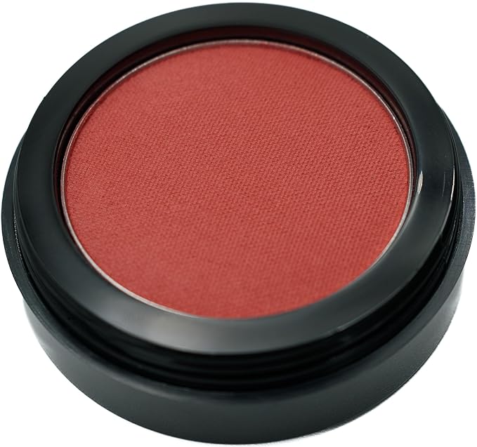 Grenadine Orange Coral Summer Red Blush Pressed Cheek Color Powder, Talc & Paraben Free, 4 Grams, No Animal Testing & Cruelty Free-Velvo Beauty