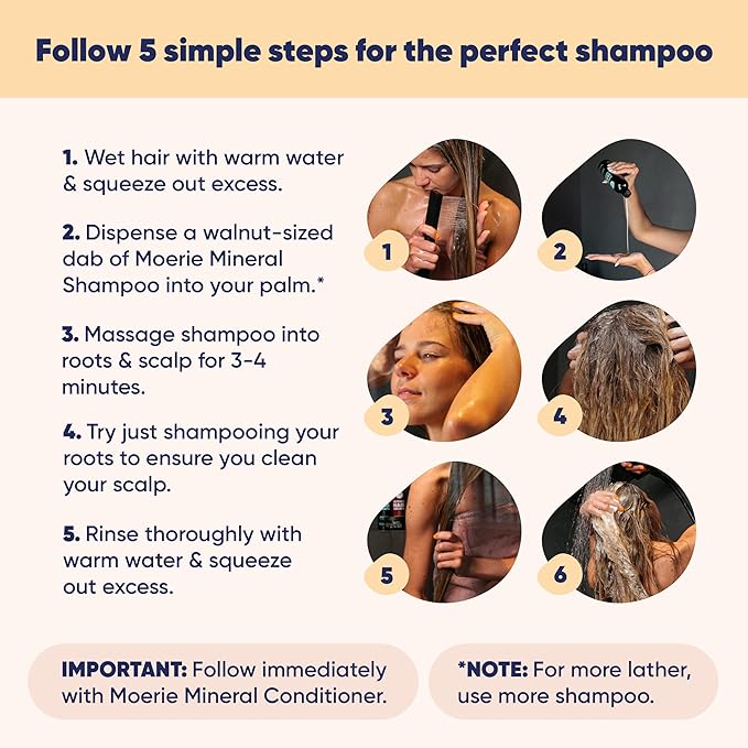 Moerie Shampoo and Conditioner Plus Hair Mask and Hair Spray Mega Pack – The Ultimate Hair Care Set – For Longer, Thicker, Fuller Hair - Volumizing Hair Products – Paraben & Silicone Free - 8 items-Velvo Beauty