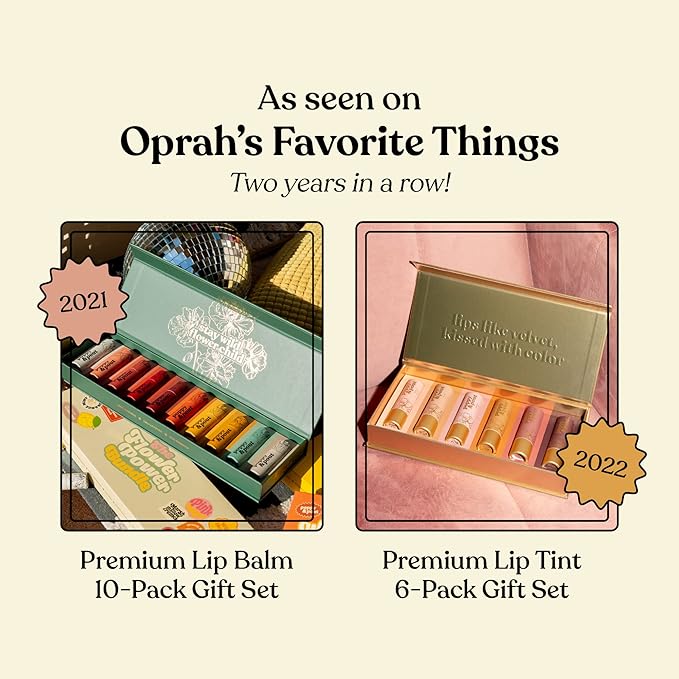 Jumbo Lip Balm Gift Set (3-Pack, Top Flavors) | Poppy & Pout All Natural Lip Balms & Moisturizers | Hydrates with Beeswax, Vitamin E, Organic Coconut Oil | Cruelty-Free | Recyclable Cardboard Tube-Velvo Beauty