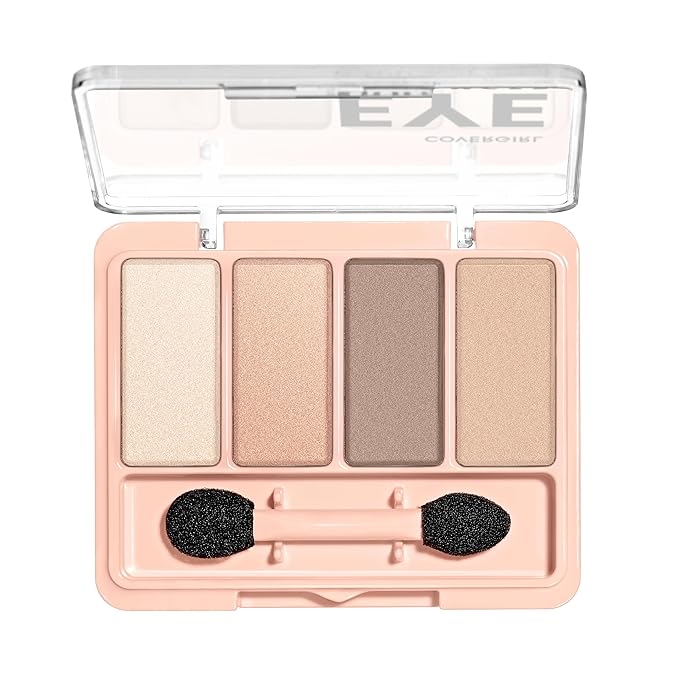Covergirl Eye Enhancers Eye Shadow Palette, Natural Nudes, 0.19 Ounce-Velvo Beauty