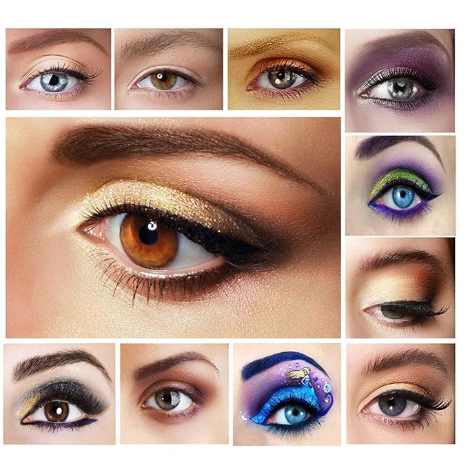 Onwon 120 Colors Makeup Eyeshadow Palette Natural Nude Matte Shimmer Glitter Pigment Eye Shadow Pallet Waterproof Smokey Professional Cosmetic Beauty Kit Set-Velvo Beauty