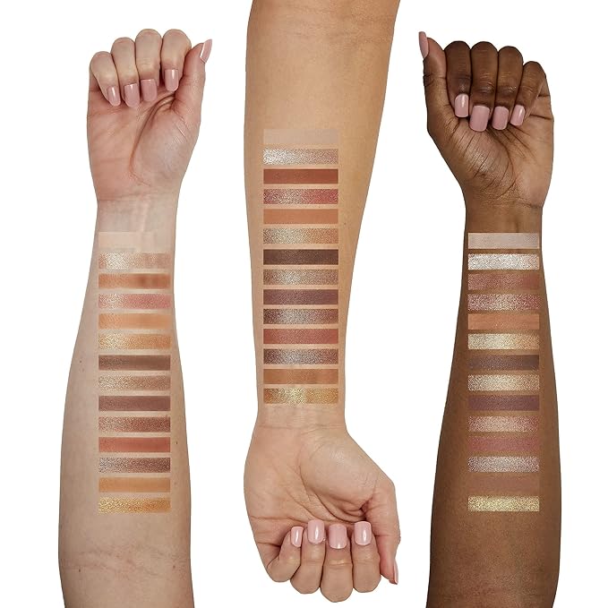 Sigma Beauty Ambiance Eyeshadow Palette | Luminous, Neutral and Gold Shades | Summer Vibes, Mirror Included-Velvo Beauty