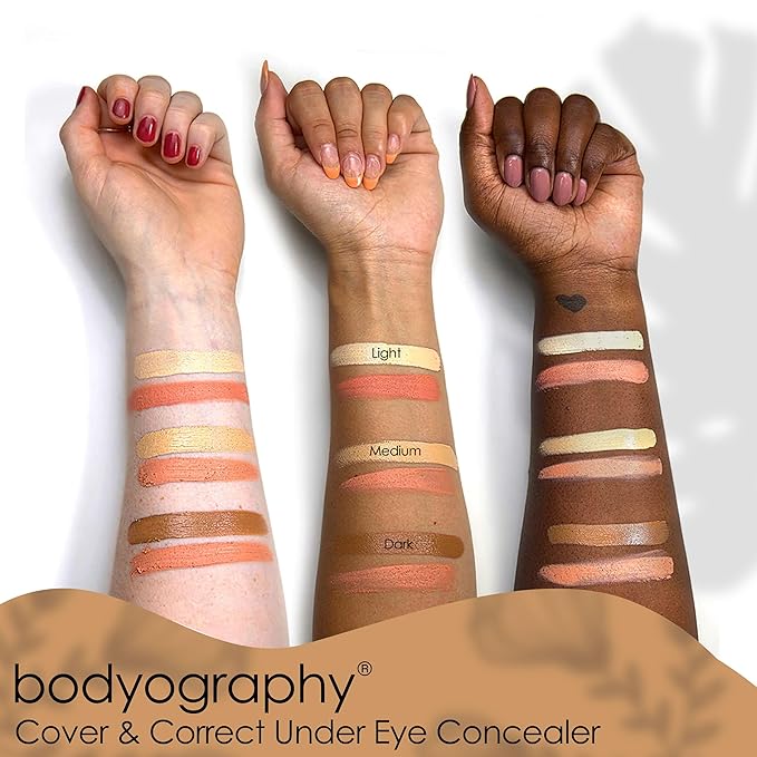 Bodyography Cover & Correct Under Eye Concealer - Medium-Velvo Beauty