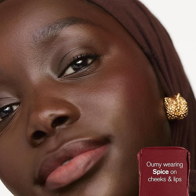 AMI COLÉ Desert Date Cream Blush & Lip Multistick (Spice), moisturizing lip tint, lip and cheek stain, natural lip color-Velvo Beauty