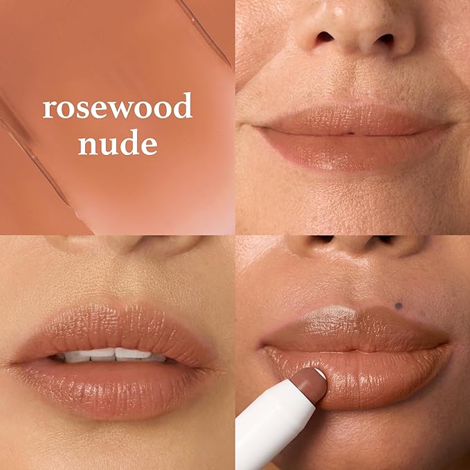 Julep It's Balm: Tinted Lip Balm + Buildable Lip Color - Rosewood Nude - Natural Gloss Finish - Hydrating Vitamin E Core - Vegan-Velvo Beauty