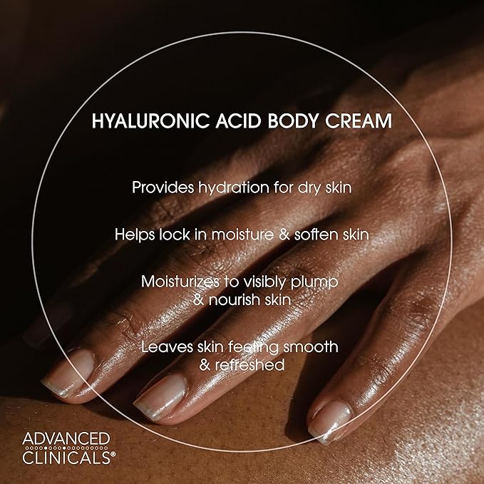 Advanced Clinicals Retinol Cream + Hyaluronic Acid Lotion Face & Body Skin Care. Anti Aging Dry Skin Rescue Creams Reduce Appearance Of Wrinkles, Fine Lines, & Sagging Skin, 16 Oz (Pack of 2)-Velvo Beauty