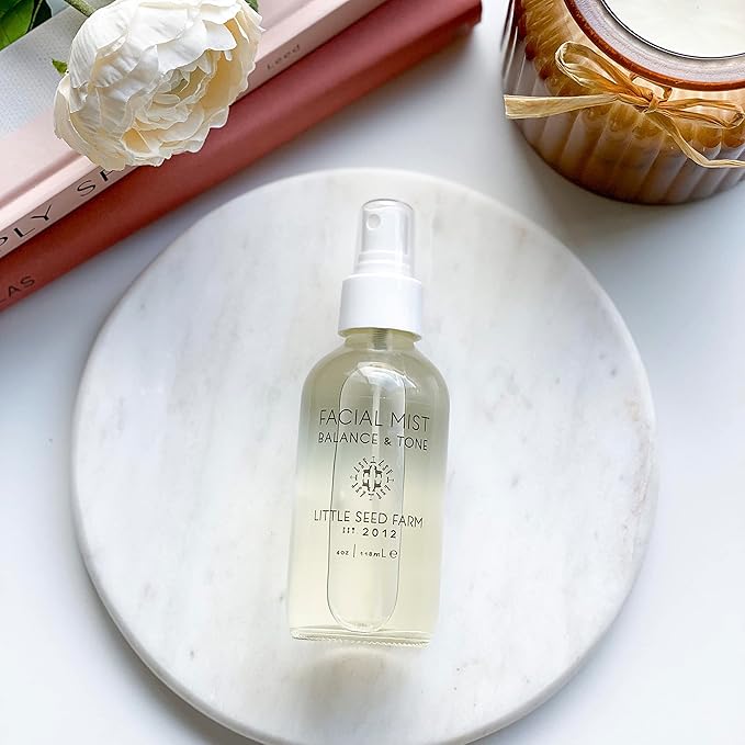 Little Seed Farm Balancing Facial Mist & Toner – Witch Hazel Toner & Pore Minimizer, Net Wt. 4 fl oz | 118ml-Velvo Beauty