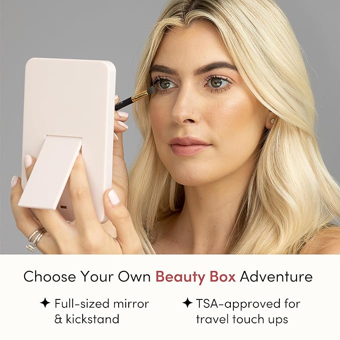 Billion Dollar Brows Beauty Box, All-in-One, Customizable, Sustainable, Convenient, Full Face Makeup Palette, Cruelty Free (Beauty Box)-Velvo Beauty