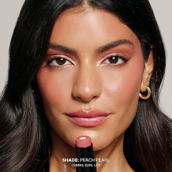 Nudies Matte + Glow Core All Over Face Blush Color - Peach Pearl-Velvo Beauty