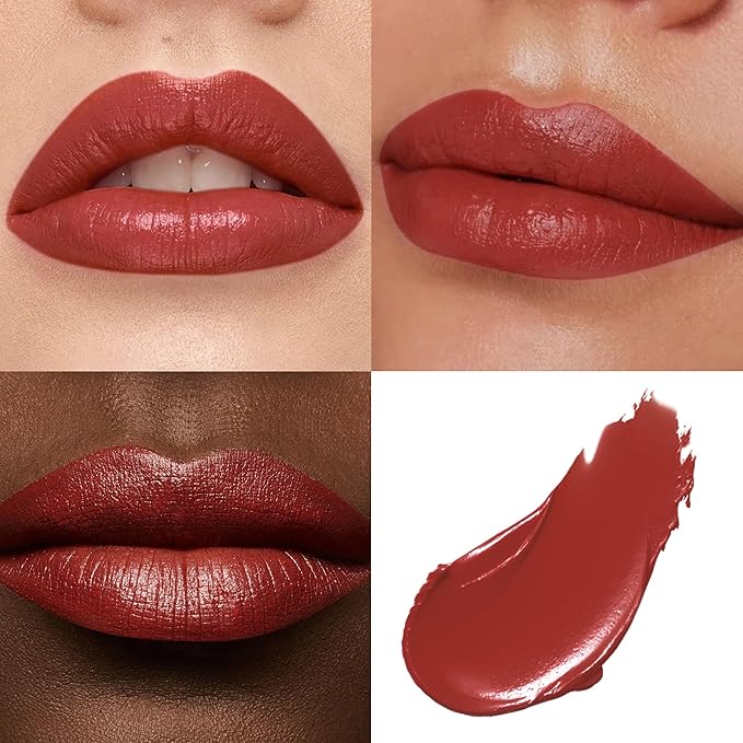 MAKI YIKA Red Lipstick for Women Moisture Hydrate Lipsticks Glossy Dark Red Lipsticks Sheer Finish Lightweight Tinted Lip Balm (Z12 Pampas)-Velvo Beauty