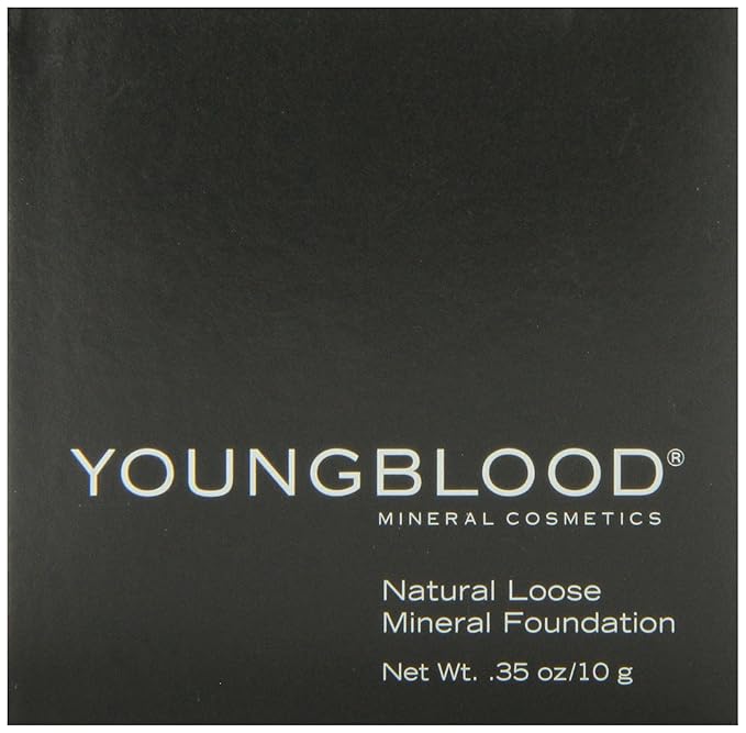 Natural Loose Mineral Foundation - Mahogany by Youngblood for Women - 0.35 oz Foundation-Velvo Beauty