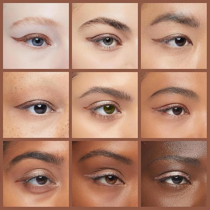 LAURA GELLER NEW YORK Kajal Longwear Kohl Eyeliner Pencil with Caffeine, Smooth & Blendable Makeup, Antique Bronze-Velvo Beauty