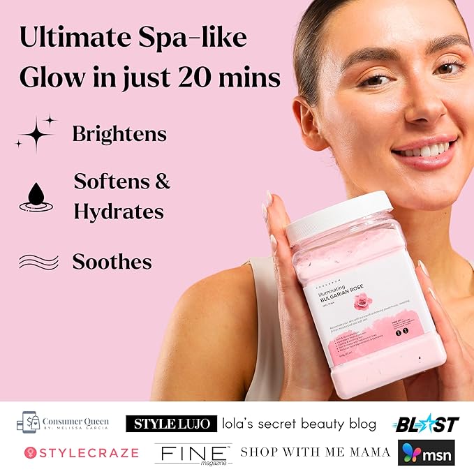 Jelly Mask for Facials - 12 Flavors Hydrating & Brightening Jelly Face Masks | Free Jade Roller & Spatula | Bulgarian Rose, Lavender, Hyaluronic Acid, 24K Gold face mask skin care |Vajacial Jelly Mask-Velvo Beauty
