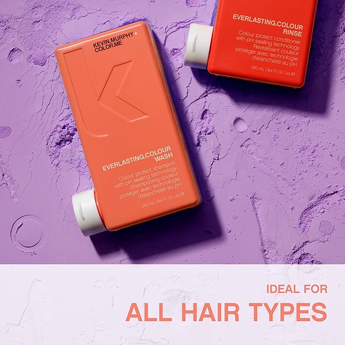KEVIN.MURPHY EVERLASTING.COLOUR WASH - Hair Colour Shampoo - Colour Protect Hair Care - pH Balanced Shampoo - Sulphate Free -1000 mL / 8.4 fl oz-Velvo Beauty
