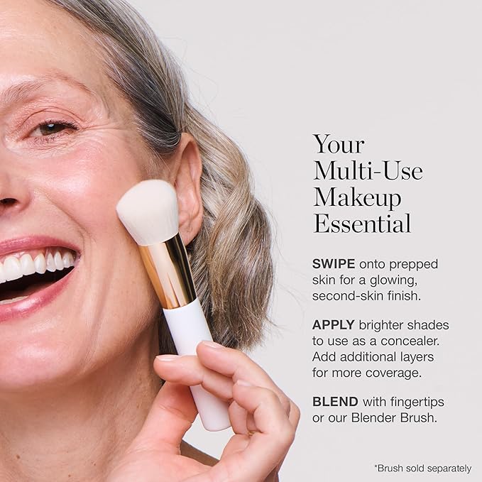 Ogee Sculpted Complexion Foundation Stick (Aspen 1.0W - Fair, Warm Undertones) Full Coverage Foundation Makeup - Instantly Balance & Even Complexion - 70% Organic Ingredients-Velvo Beauty