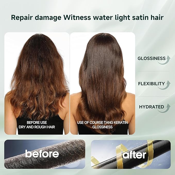 Peptide keratin hair conditioner, hair nourishing mask 2pcs,Deep Conditioning Hair Mask,Hair Treatment for Lasting Shine and Smoothness for Dry Damaged Hair-Velvo Beauty