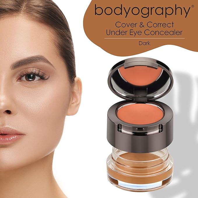 Bodyography Cover & Correct Under Eye Concealer - Dark-Velvo Beauty