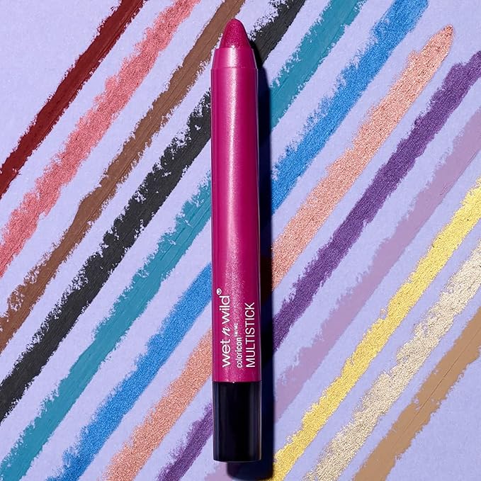 wet n wild Color Icon Cream Eyeshadow Makeup Multi-Stick Peach Born To Flirt (Pack of 2)-Velvo Beauty