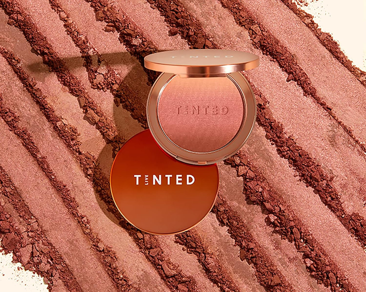 Live Tinted Huebeam Jumbo Gradient Blushing Bronzer - Lightweight, Highly-Pigmented, Buildable & Blendable - Sunkissed, Glowy, Even Toned Skin Face Blush and Bronzer - 15g / 0.5 oz-Velvo Beauty