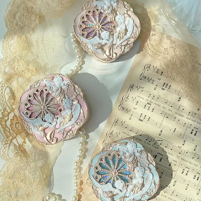 Flower Knows Little Angel Cream Blush,Buildable & Blendable Makeup Blush for cheeks,Soft & Long-lasting,Dusty Mauve Rose Flush for All Skin Tones(04 Rose Ashes,6g)-Velvo Beauty