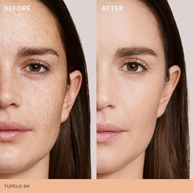 ILIA - Skin Rewind Complexion Stick - Foundation + Concealer + Skincare | Non-Toxic, Vegan, Cruelty-Free, Clean Makeup (9N - Tupelo, 0.35 oz | 10 g)-Velvo Beauty