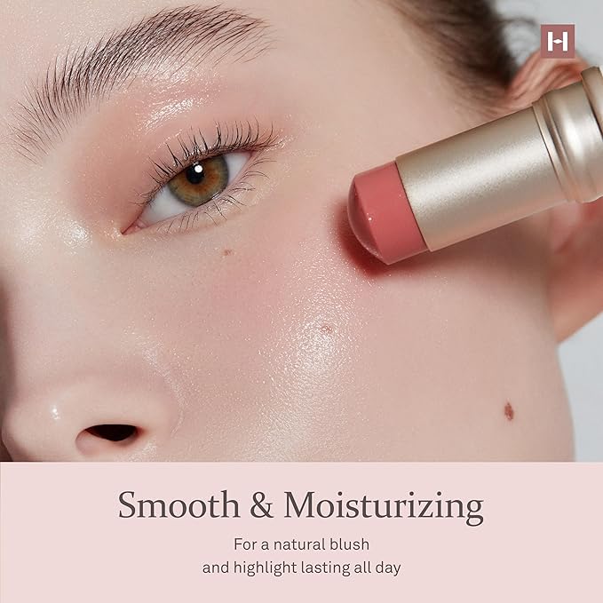 hince True Dimension Radiance Balm 10g - Natural Shimmer Glow Face Highlighter Stick Glow Balm Korean Blush Transparent Color Skin Tone Slim Fitting Texture, Multi Makeup Stick (1, TENDER ROOM, TP003)-Velvo Beauty