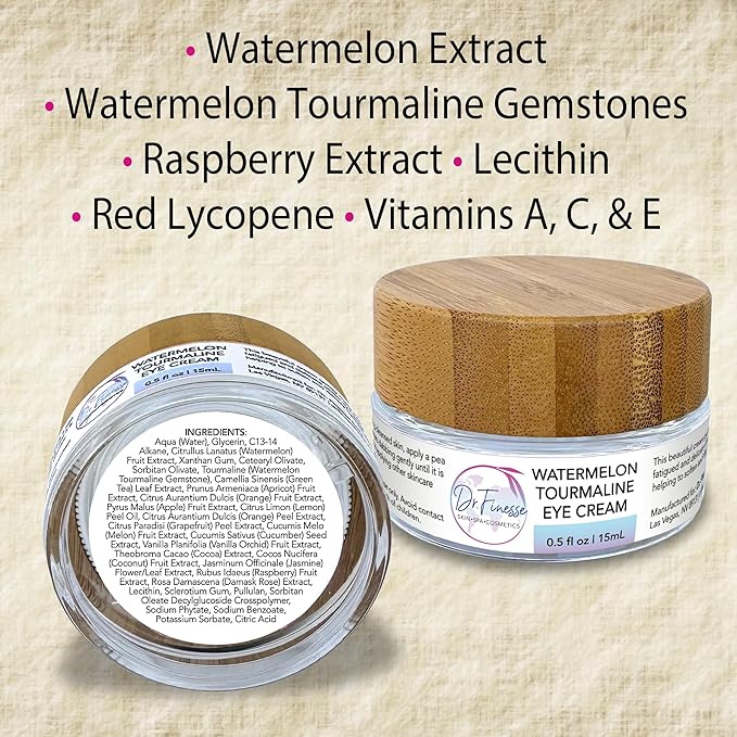 Watermelon Tourmaline Eye Cream-Velvo Beauty